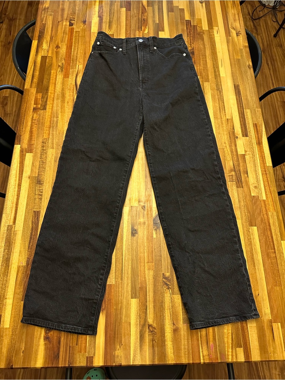 Madewell Black Vintage High Waisted Jeans